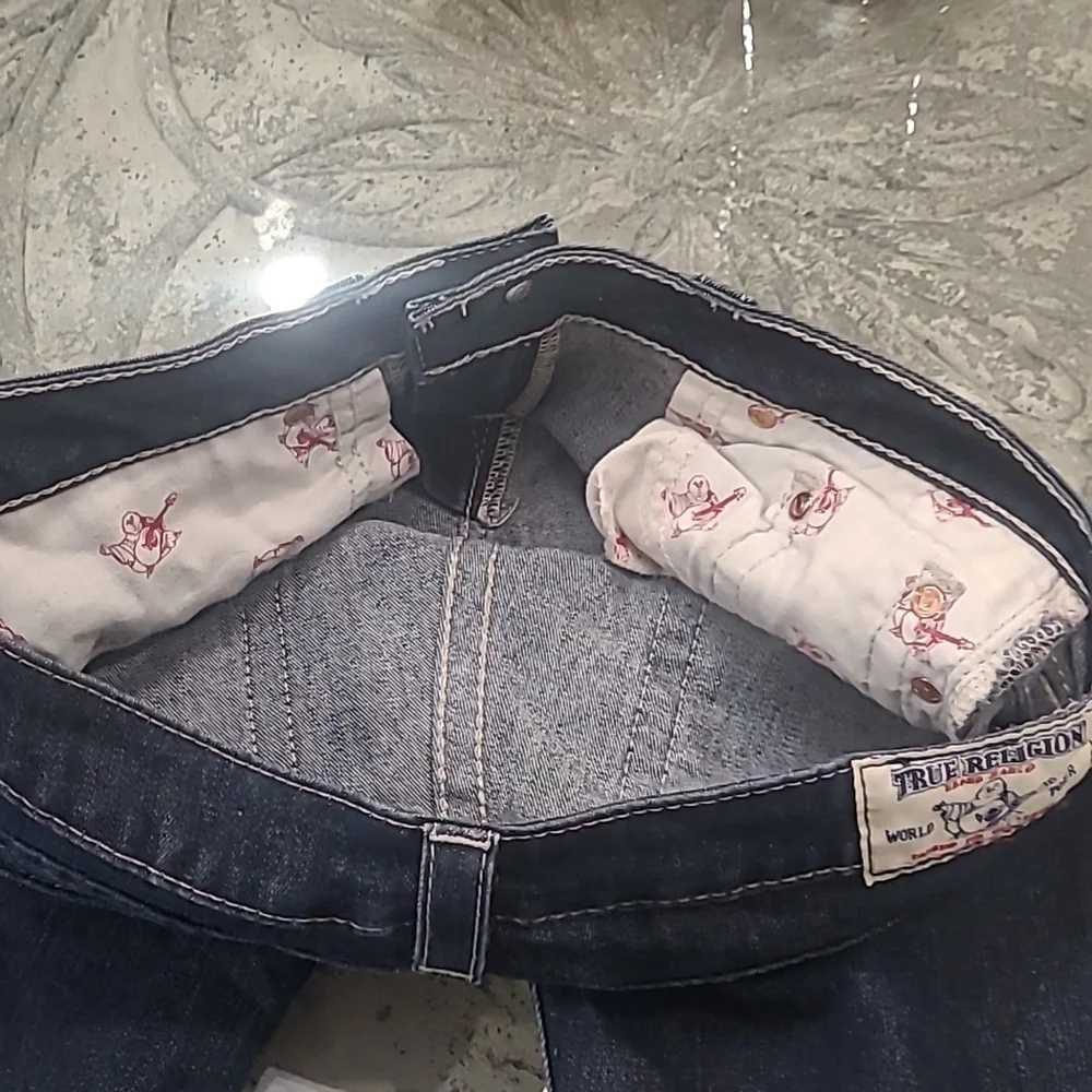TRUE RELIGION WORLD TOUR ICONIC WOMENS SKINNY JEANS 28 - Picture 10 of 12
